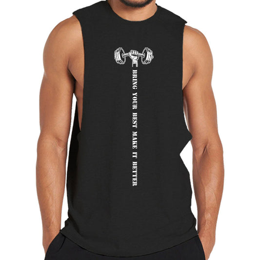 Bring Your Best Graphic Men's Tank Top