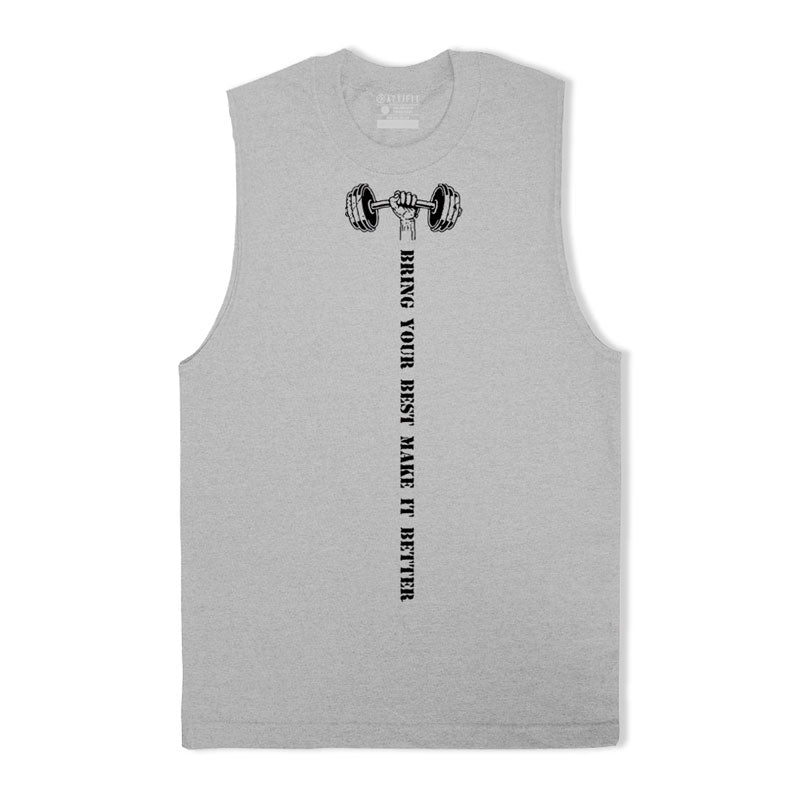 Bring Your Best Graphic Men's Tank Top