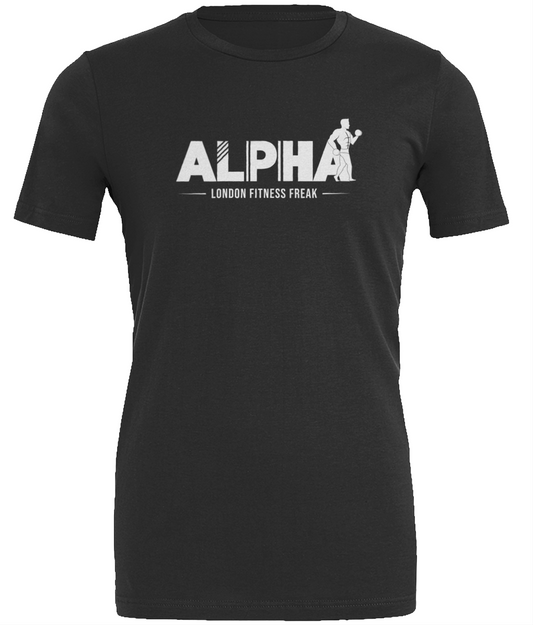 Slogan Alpha T Shirt - White