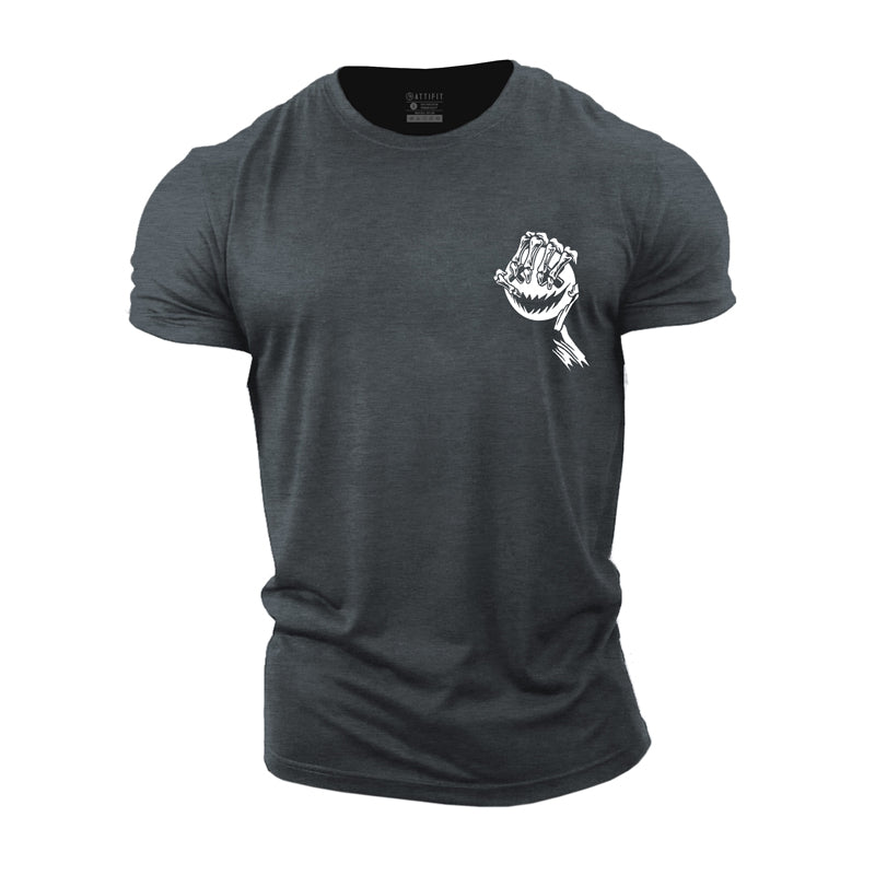 Cotton Master The Smiley Graphic Men's T-shirts