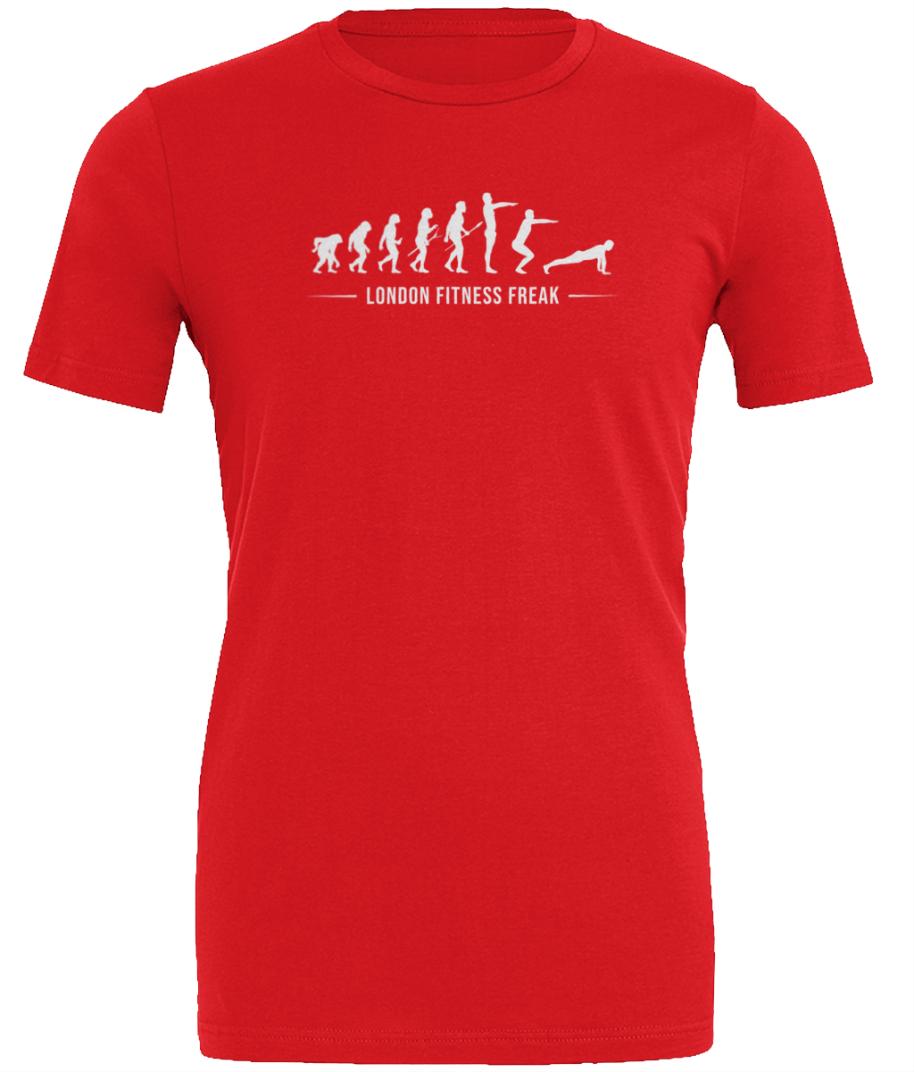 Slogan Push Up Man T Shirt - White