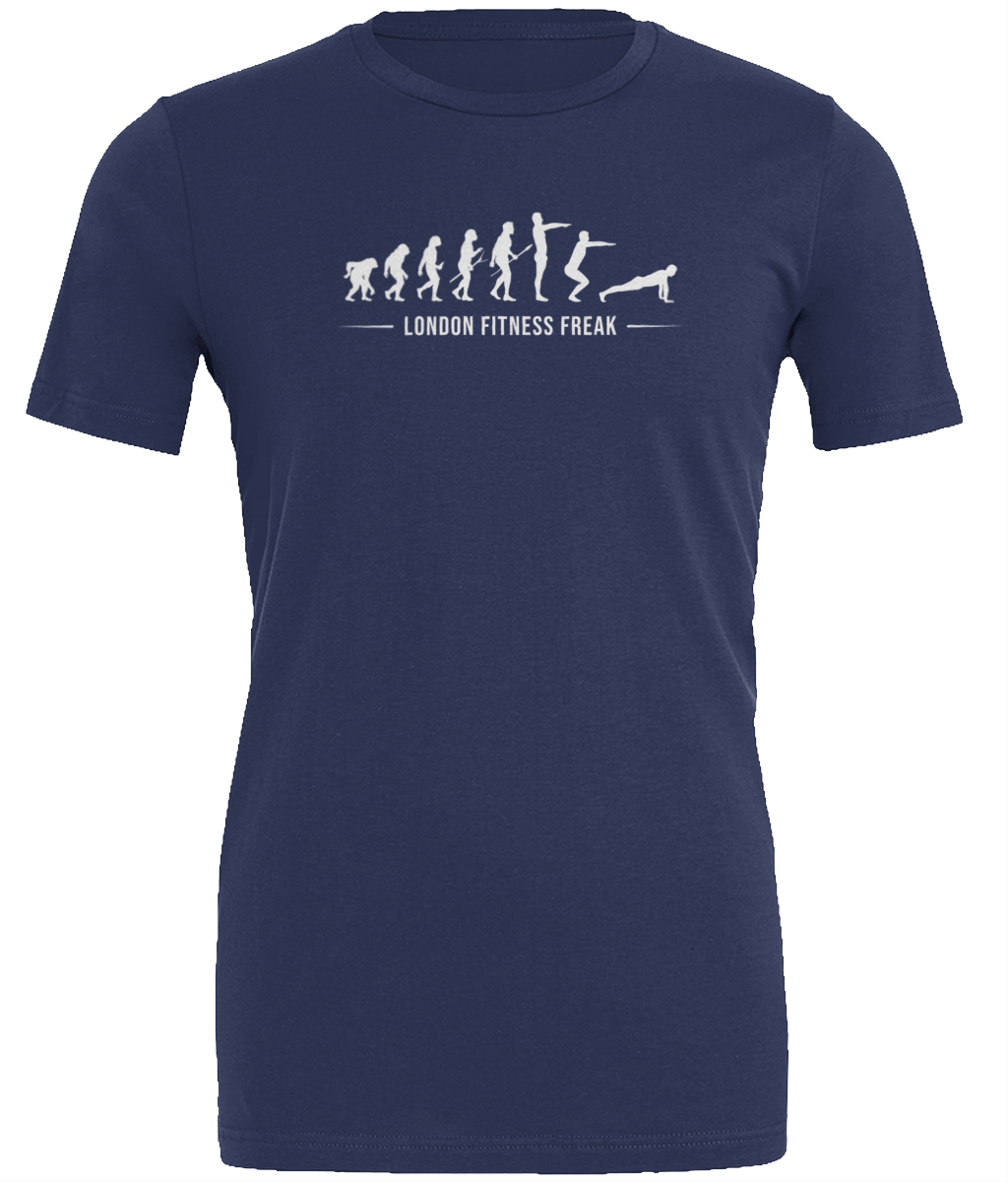 Slogan Push Up Man T Shirt - White