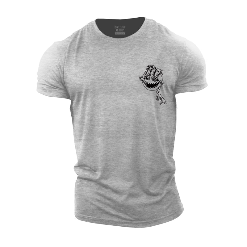 Cotton Master The Smiley Graphic Men's T-shirts