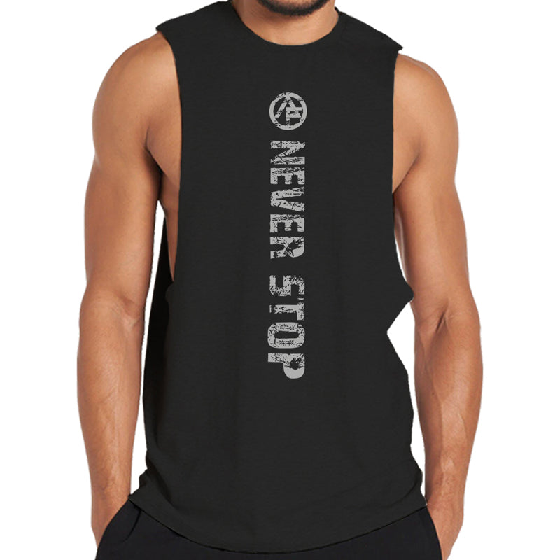 Never Stop Men's Tank Top
