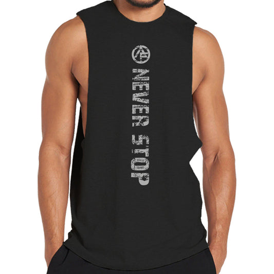 Never Stop Men's Tank Top