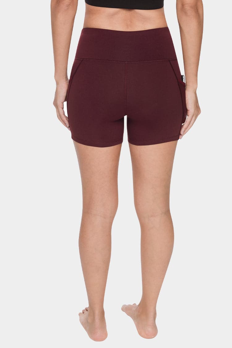 Vutru High-Waist Compression Yoga Shorts