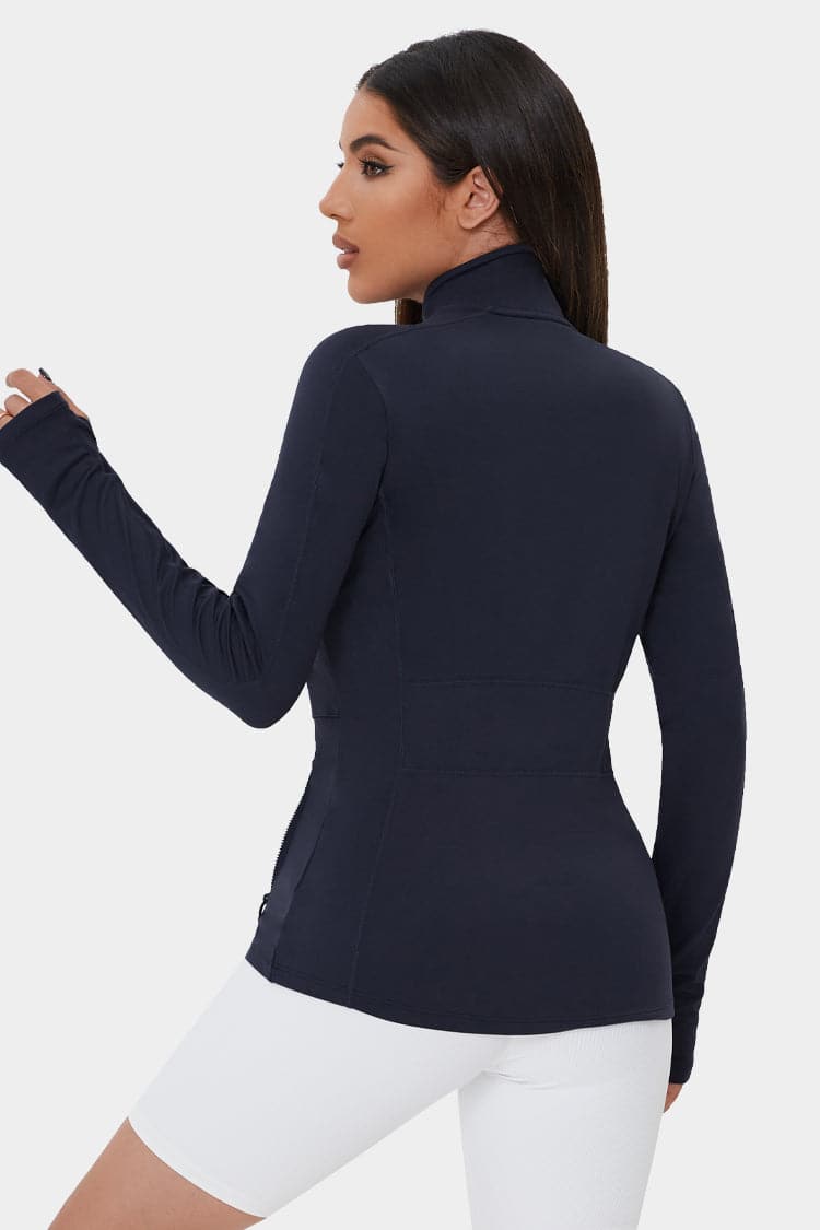 Vutru Zipper Thumb Hole Jacket