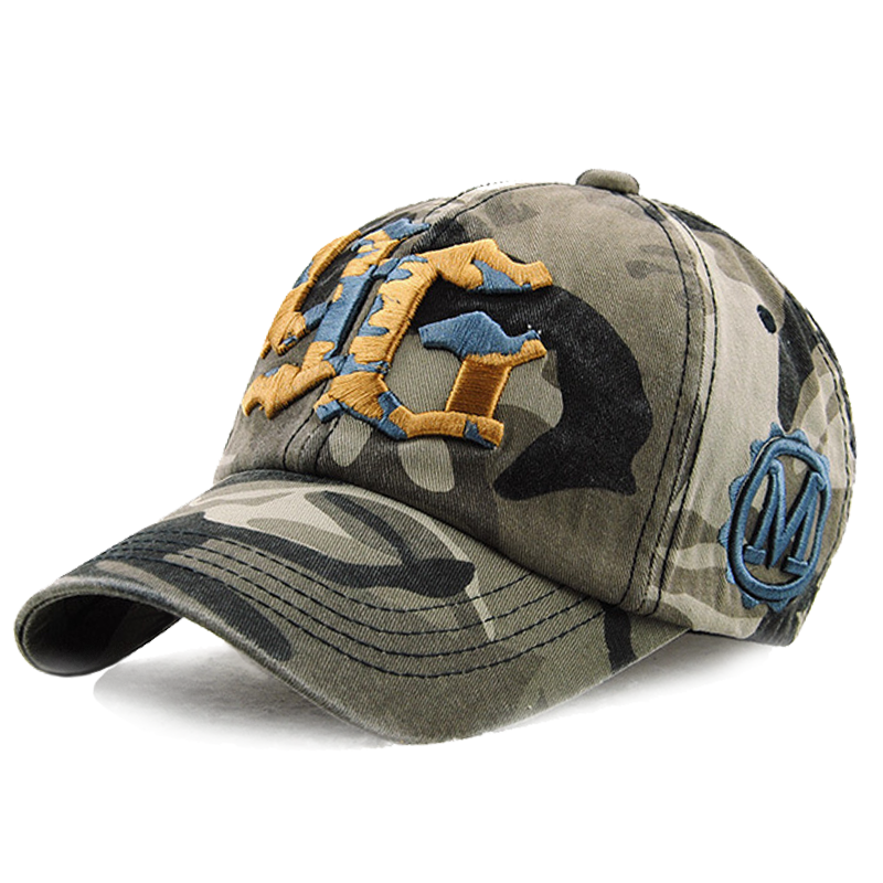 Fashionable Sunshade Camouflage Baseball Cap