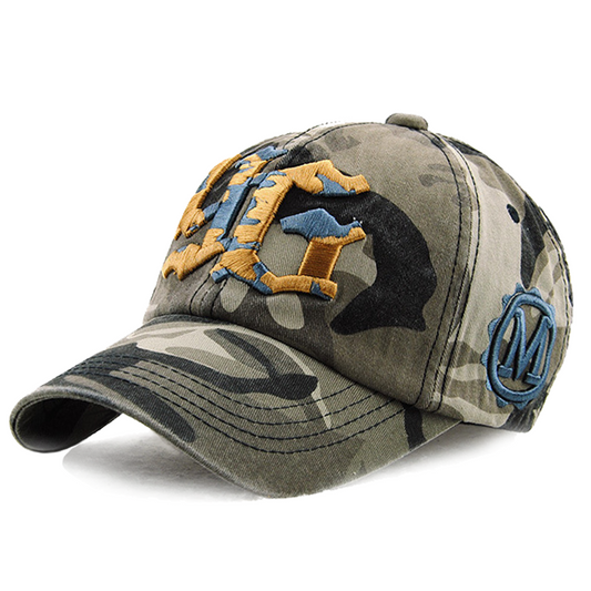 Fashionable Sunshade Camouflage Baseball Cap