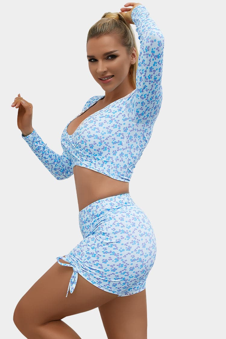 Vutru Romantic Floral Sports Set