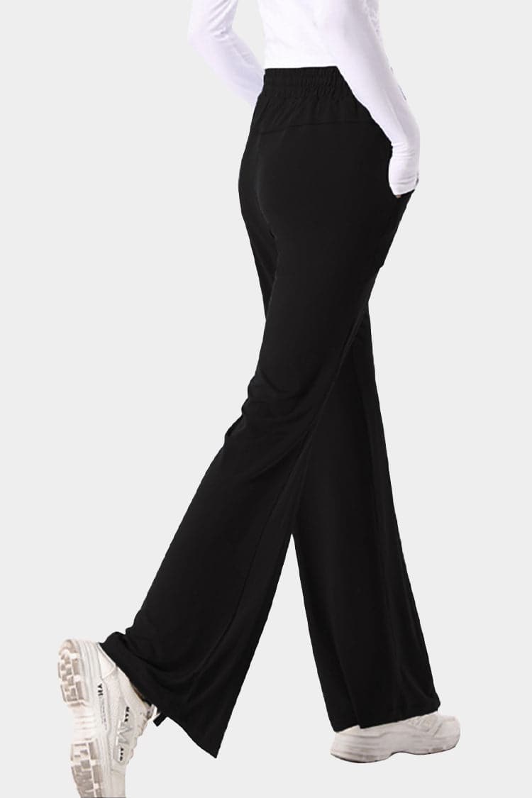 Vutru Split Hem Wide Leg Pants
