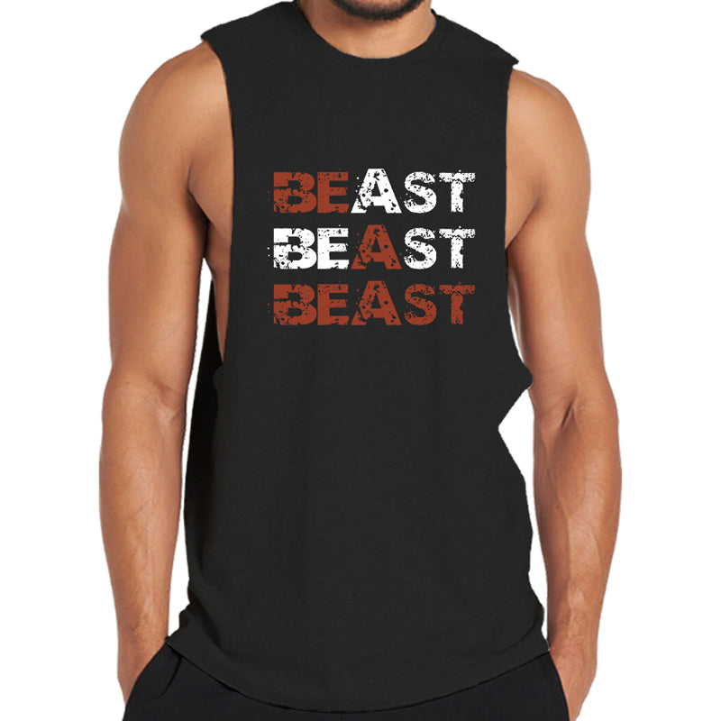 Be A Beast Men's Tank Top