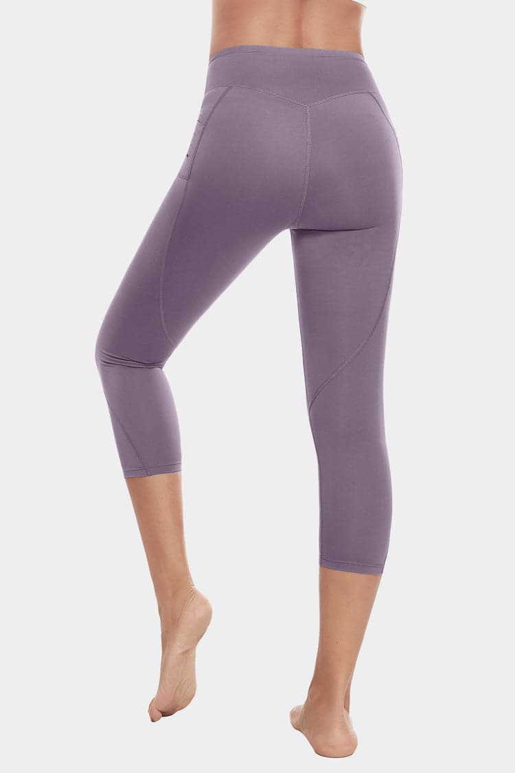 Vutru High-Waist Sports Capri Leggings