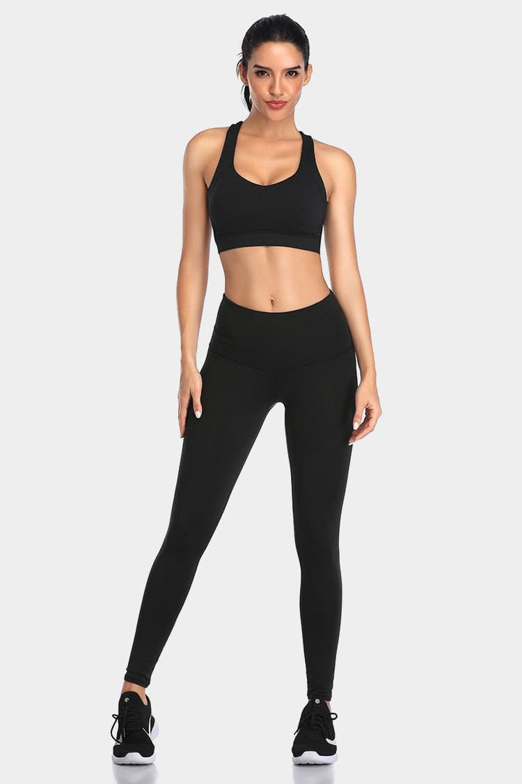 Vutru Mesh Back Sports Yoga Bra