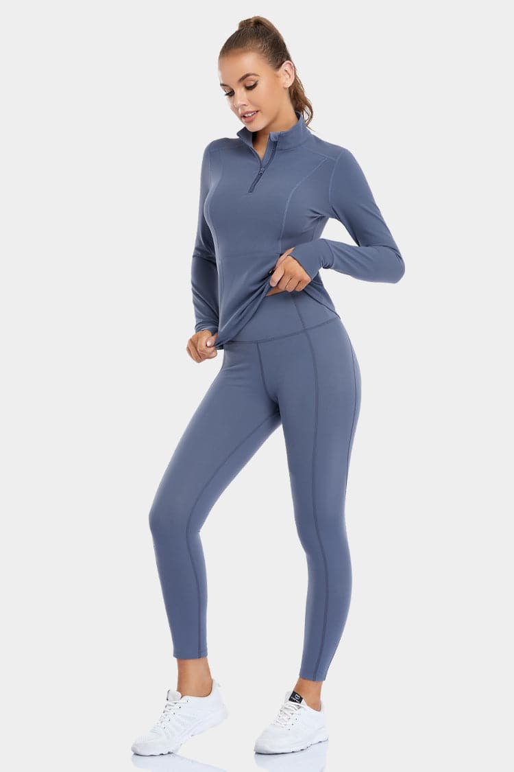 Half-Zip Women's Fitness Jacket