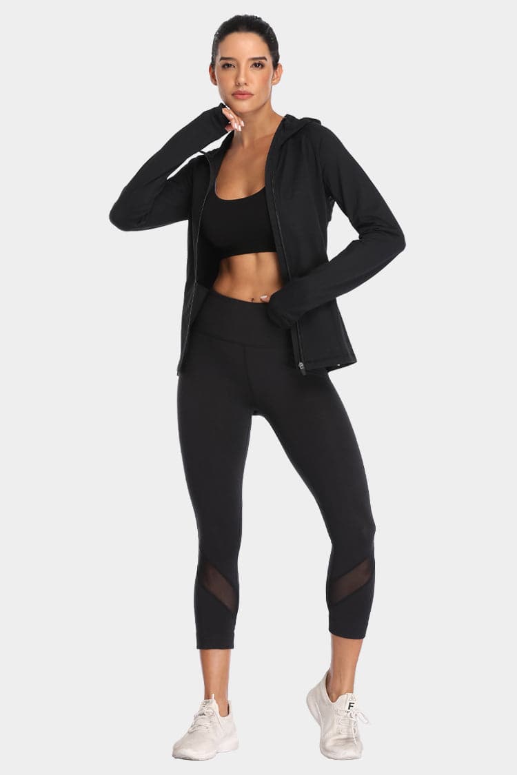Vutru Full Zip Workout Hoodie