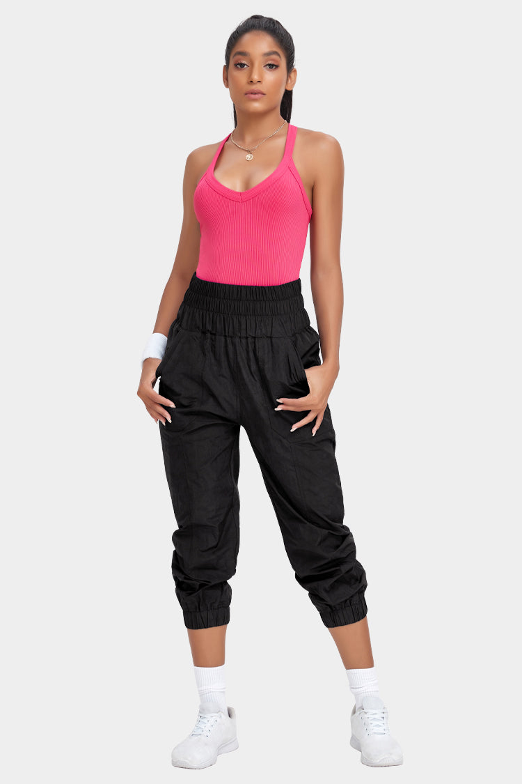 Vutru Athletic Woven Nine-Quarter Pants