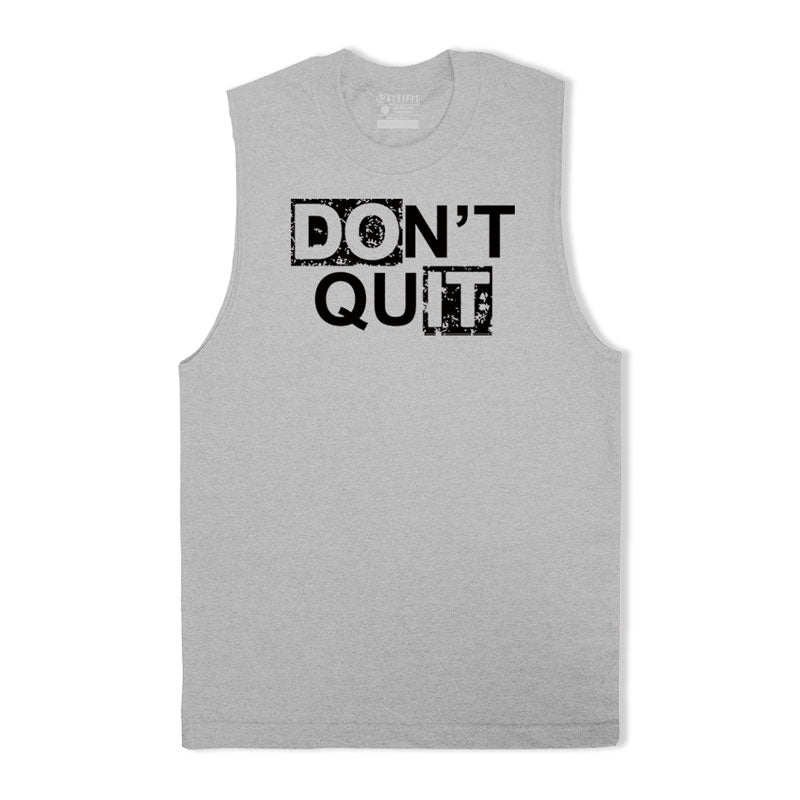 Do Not Quit Graphic Men's Tank Top