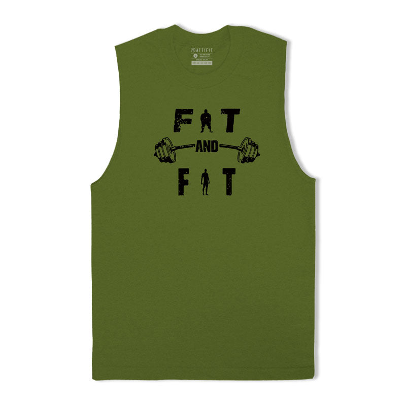 Cotton Fit Graphic Men's Tank Top