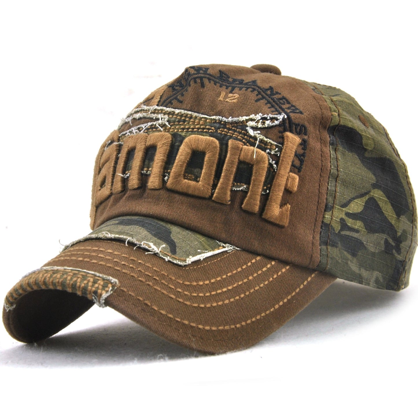 Casual Colorblock Camouflage Baseball Cap
