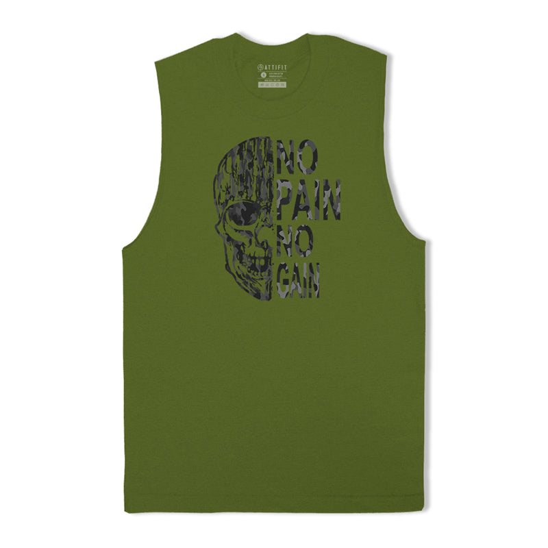 Camouflage No Gain Tank Top