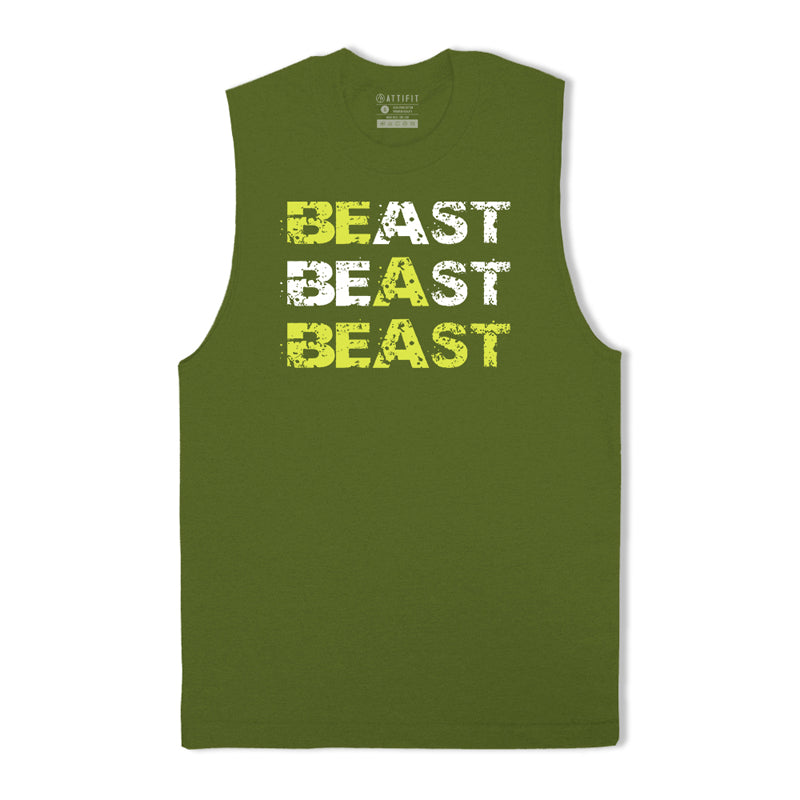 Be A Beast Men's Tank Top