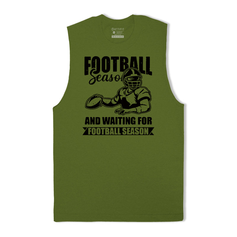 Men's Football Season Tank Top