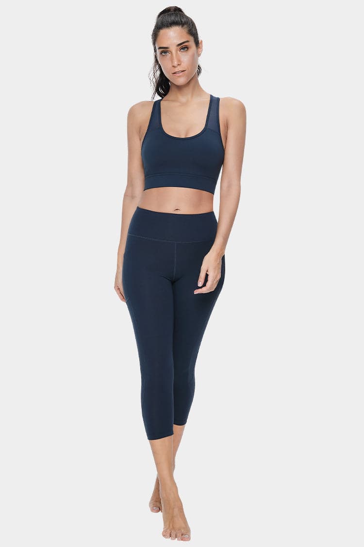 Vutru High Impact Mesh Back Sports Bra