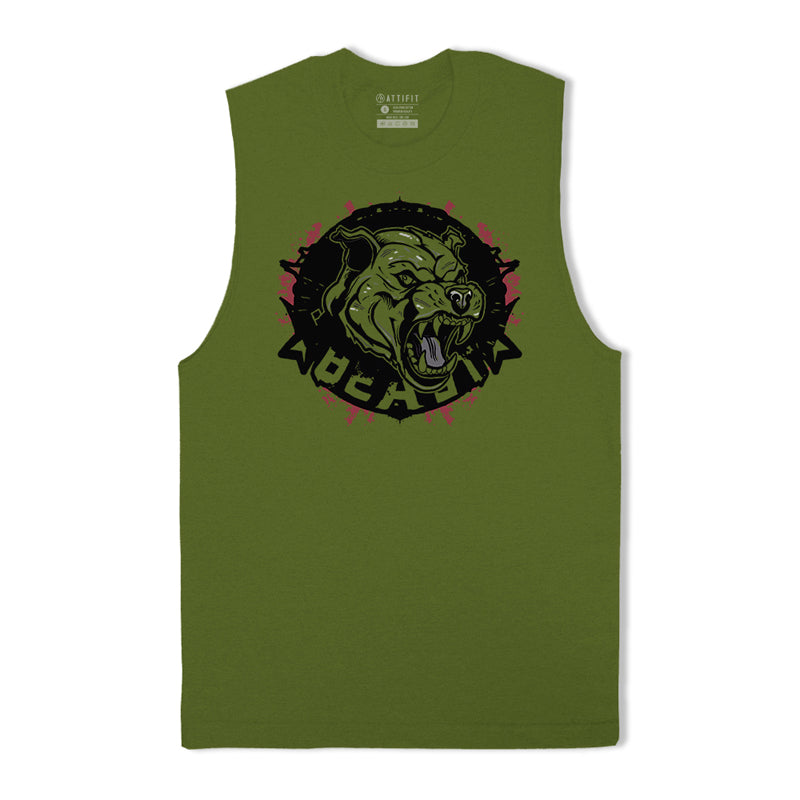 Beast Bulldog Men's Tank Top