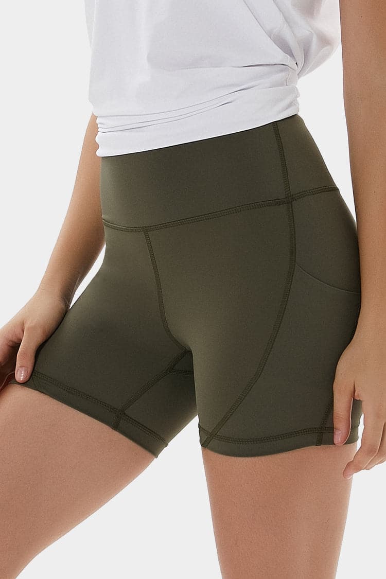Vutru Low-Waist Compression Athletic Shorts