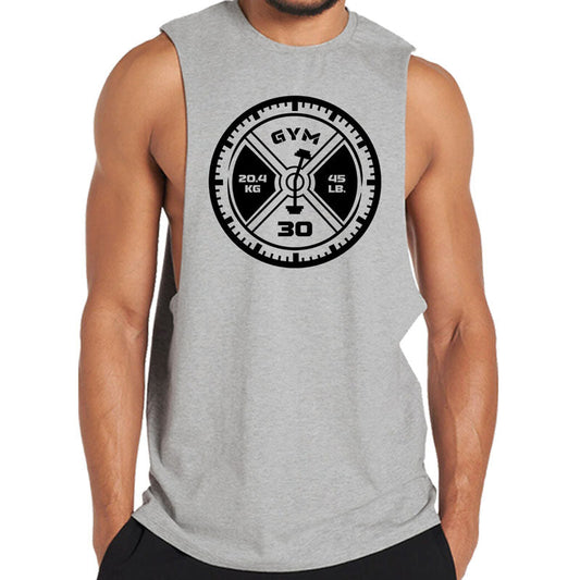 Cotton GYM TIME Men's Tank Top