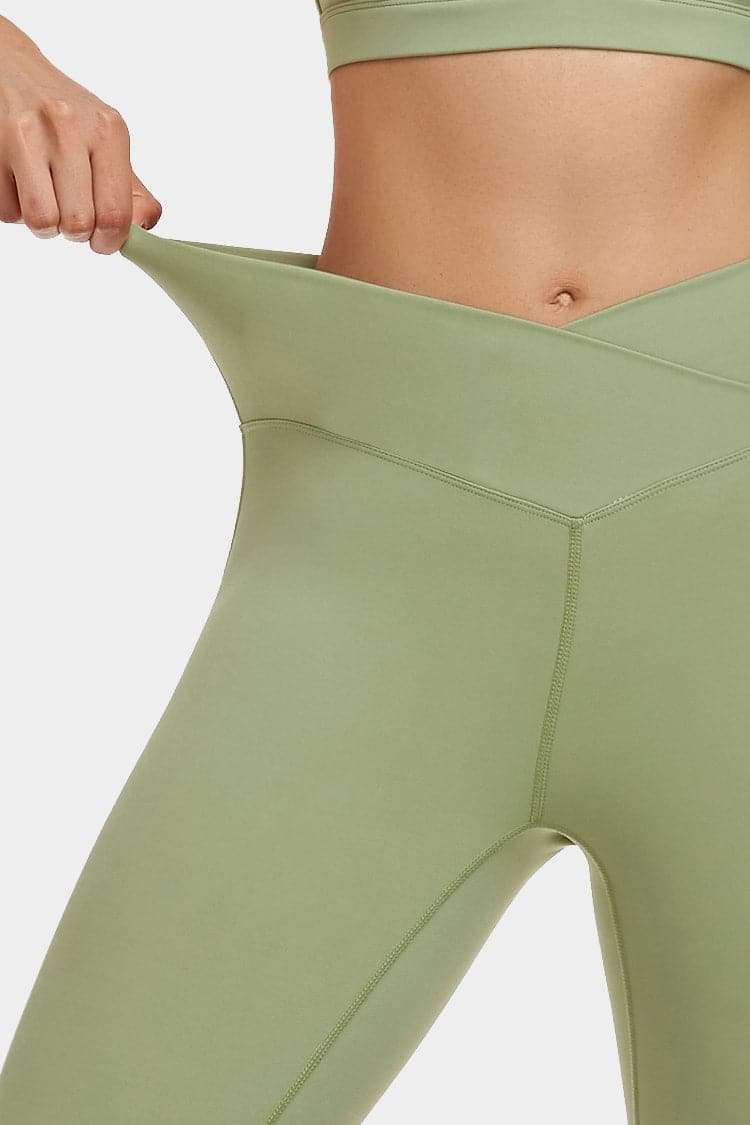 Vutru High-Waist Crossover Leggings