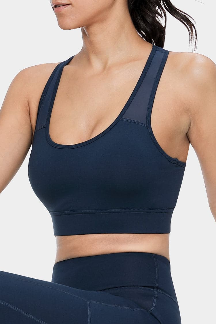 Vutru High Impact Mesh Back Sports Bra