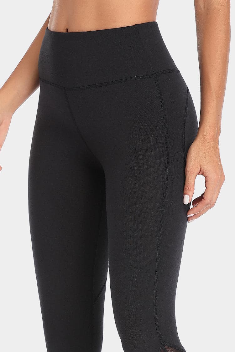 Vutru High-Waist Soft Yoga Capri Leggings