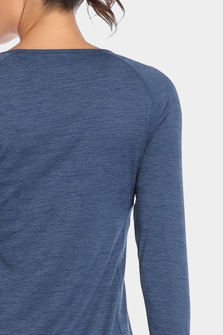 Vutru Thumb Holes Workout Long Sleeves