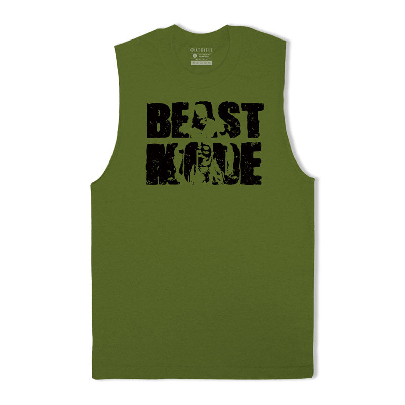 Beast Mode Graphic Men's Tank Top