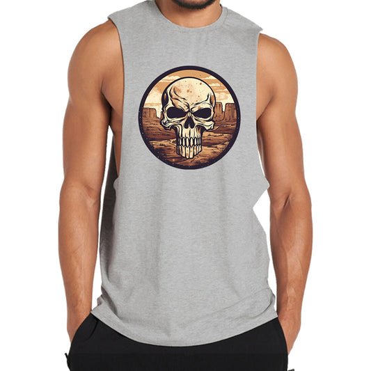 Desert Skull Men's Tank Top