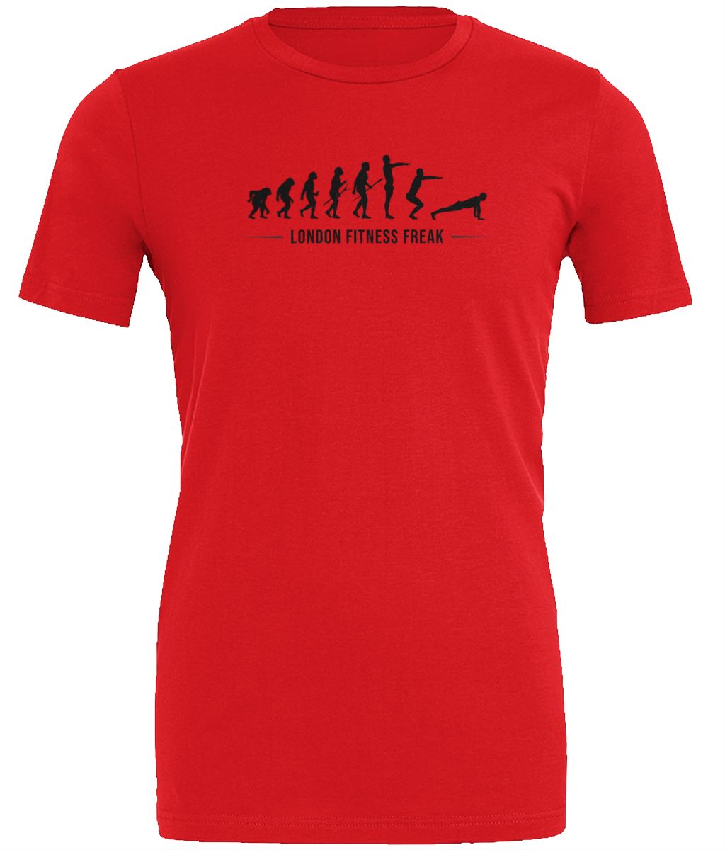 Slogan Push Up Man T Shirt - Black