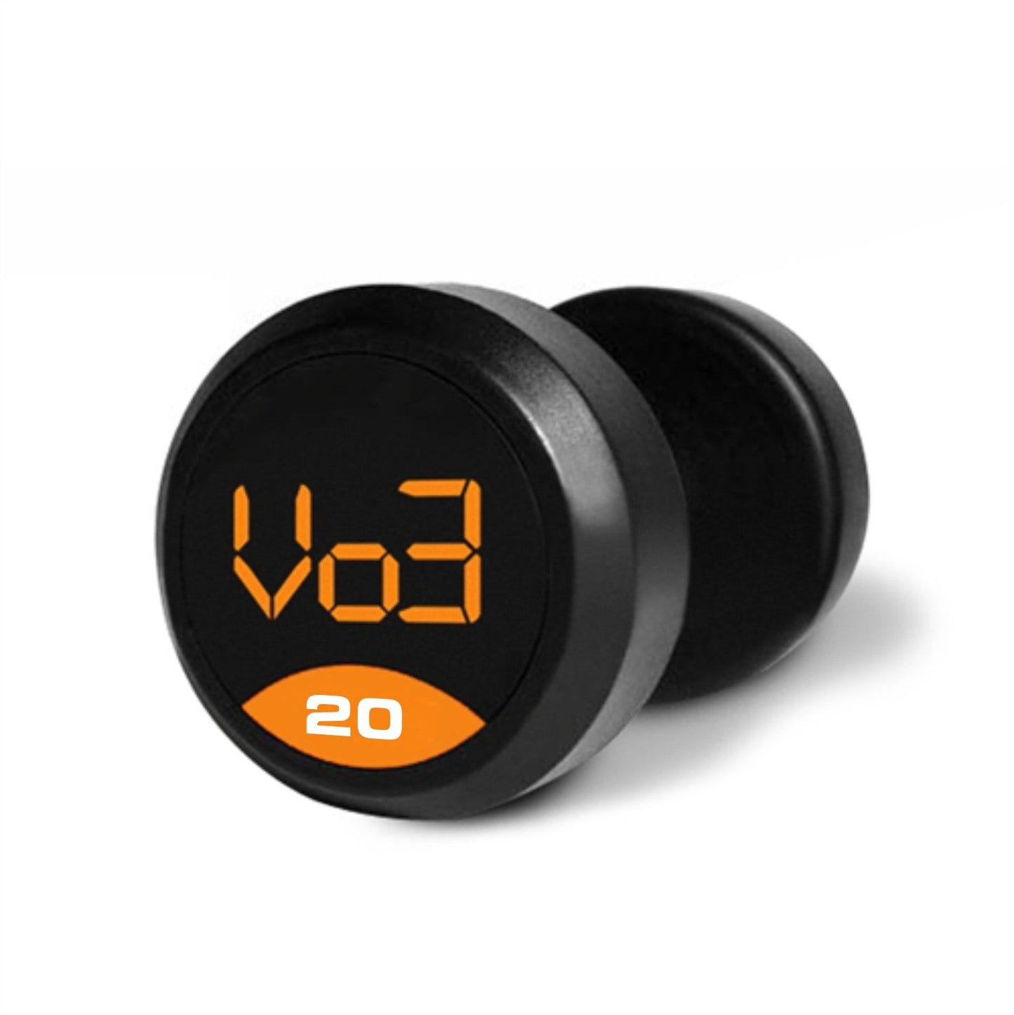 Round Rubber End Dumbbells