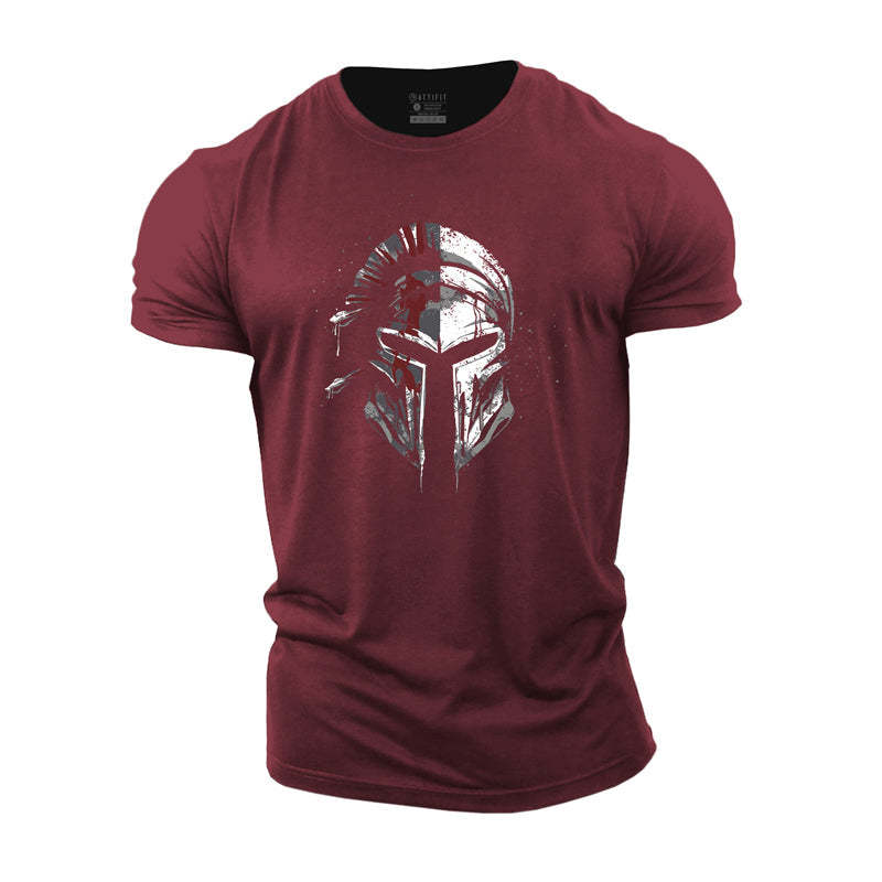 Spartan Helmet Men's T-shirts