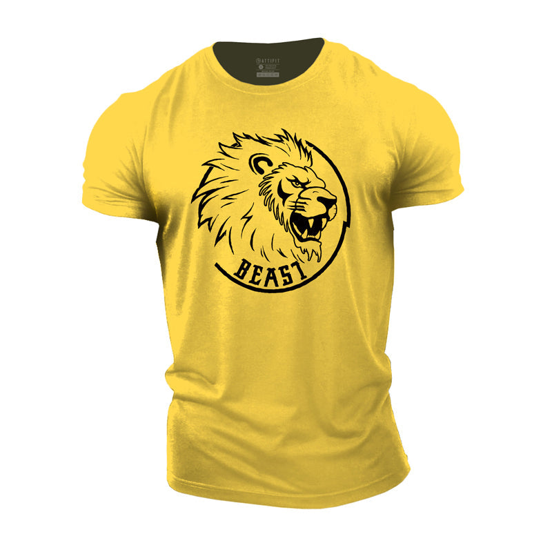 Beast Lion Men's T-shirts