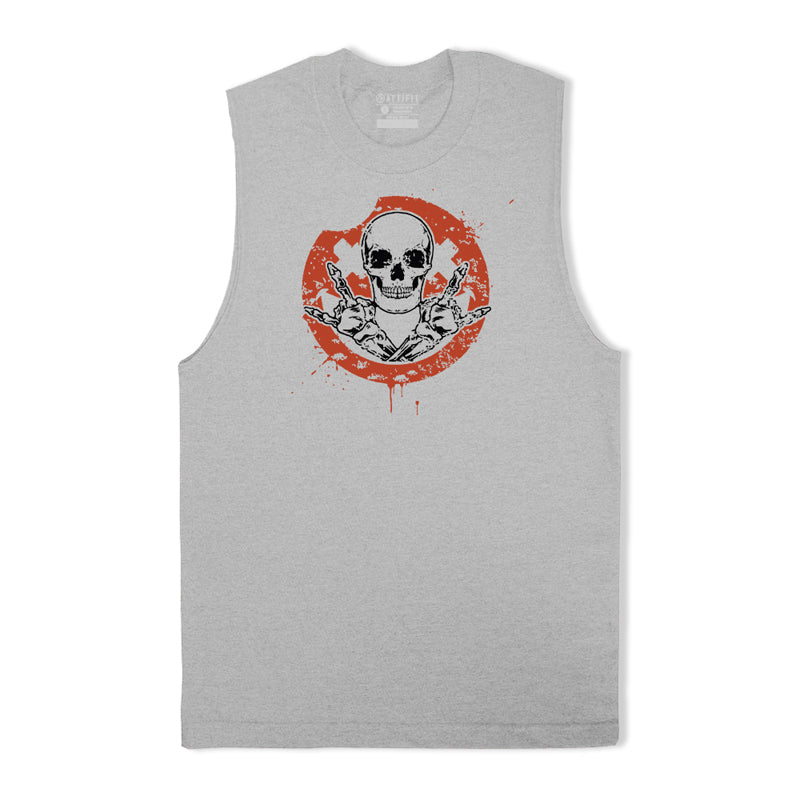Rocking Skull Men's Tank Top