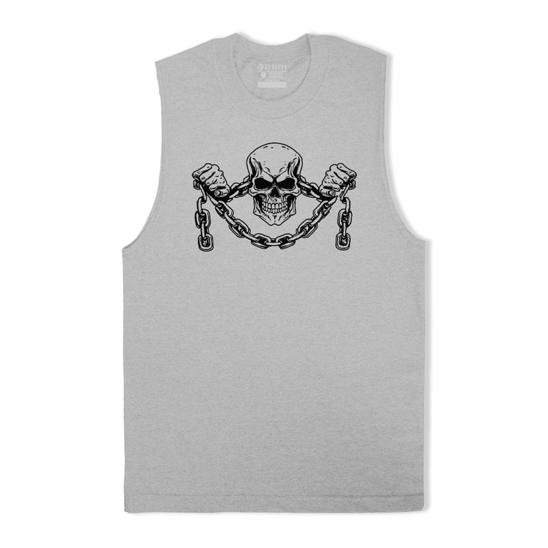 Chain Skull Men's Tank Top