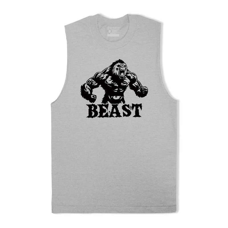 Beast Graphic Men's Tank Top