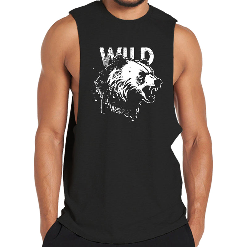 Wild Bear Men's Tank Top