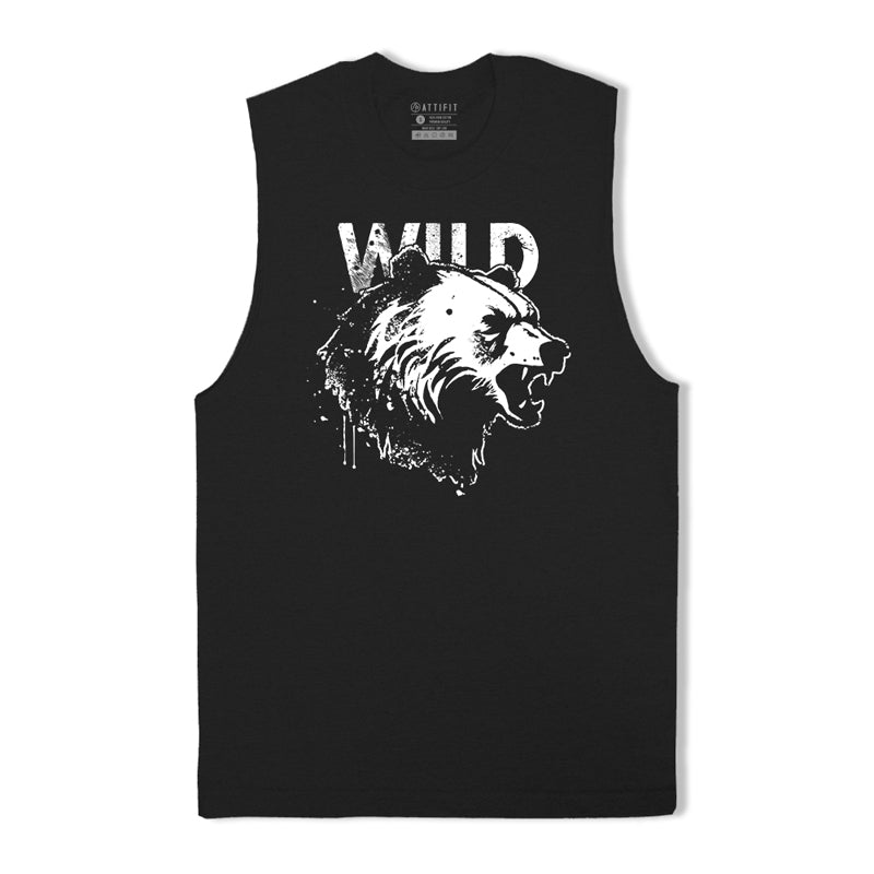 Wild Bear Men's Tank Top