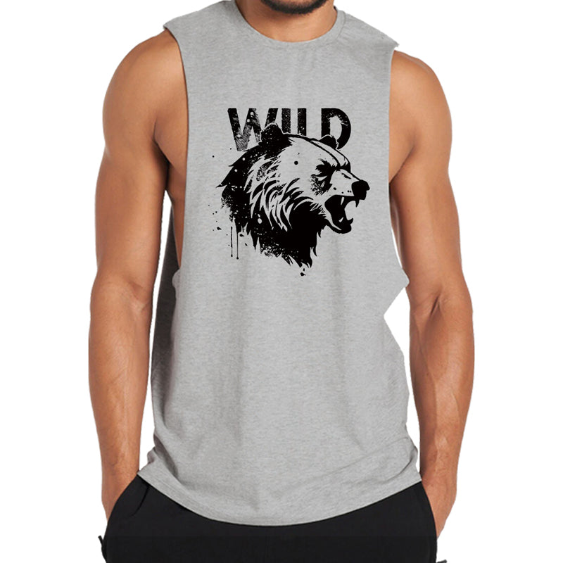 Wild Bear Men's Tank Top