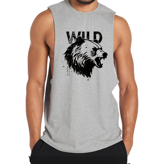 Wild Bear Men's Tank Top