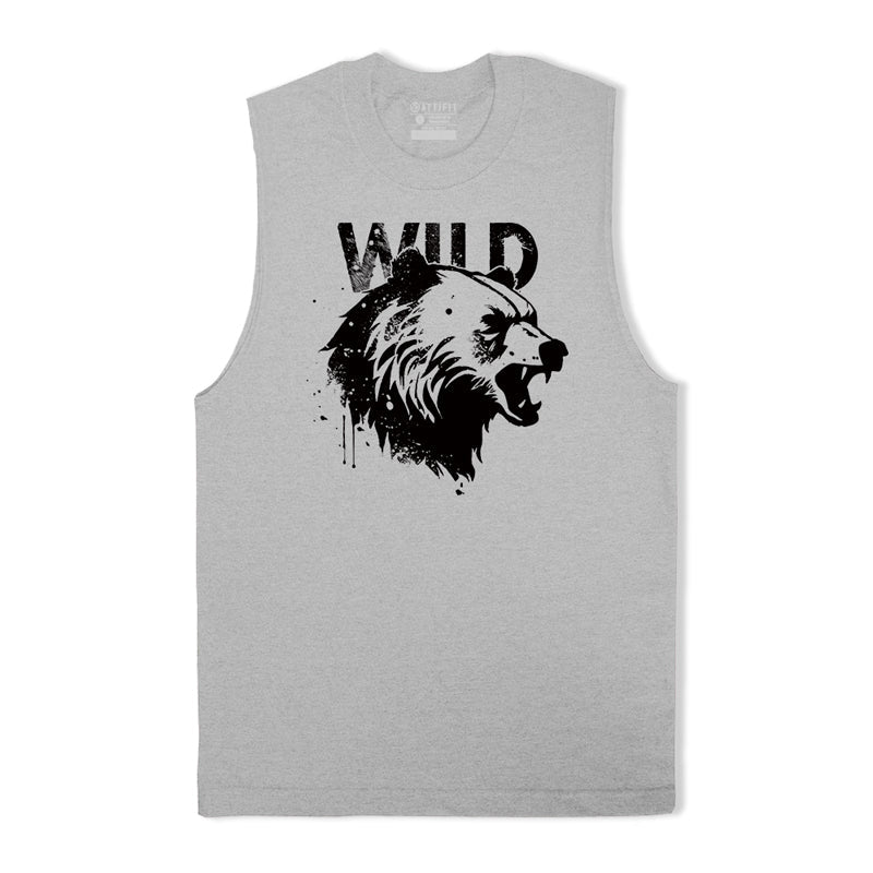 Wild Bear Men's Tank Top
