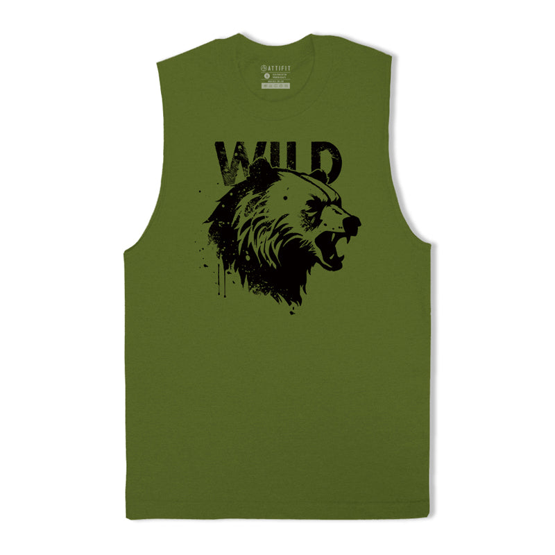 Wild Bear Men's Tank Top